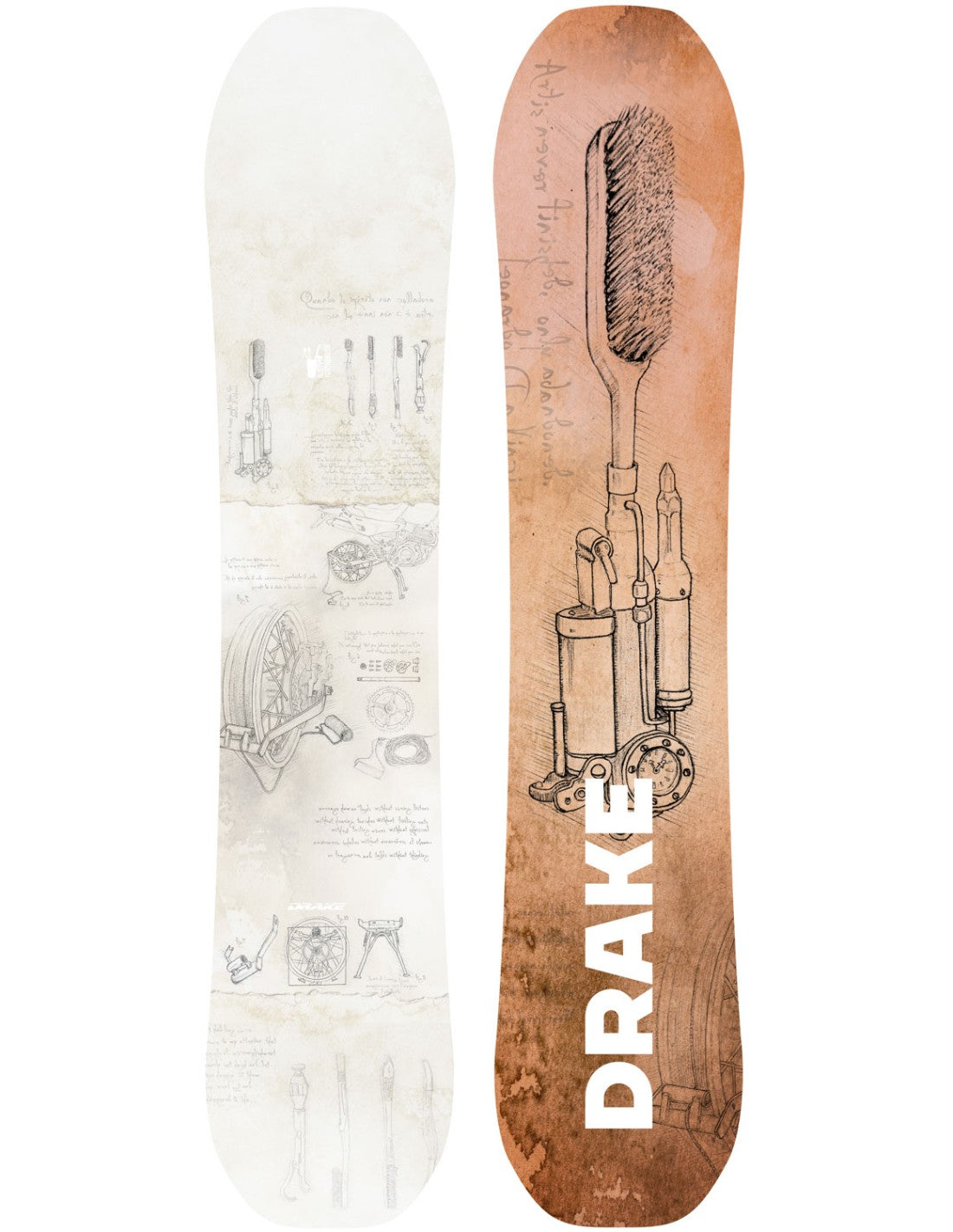 Tavola Snowboard DRAKE - Battle Rusty 2024